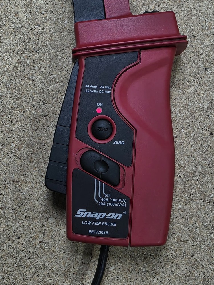 Snap-On Tools Low Amp Probe EETA308A For Digital Multimeter #2