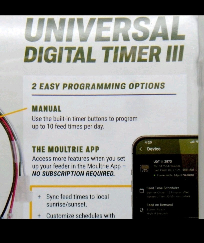 Universal Digital Timer III - Deer Feeder Timer - Digital Timer System