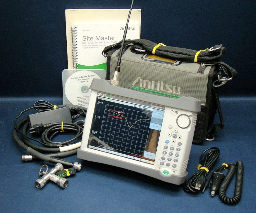 Anritsu Site Master S331E compact Cable & Antenna Analyzer Used