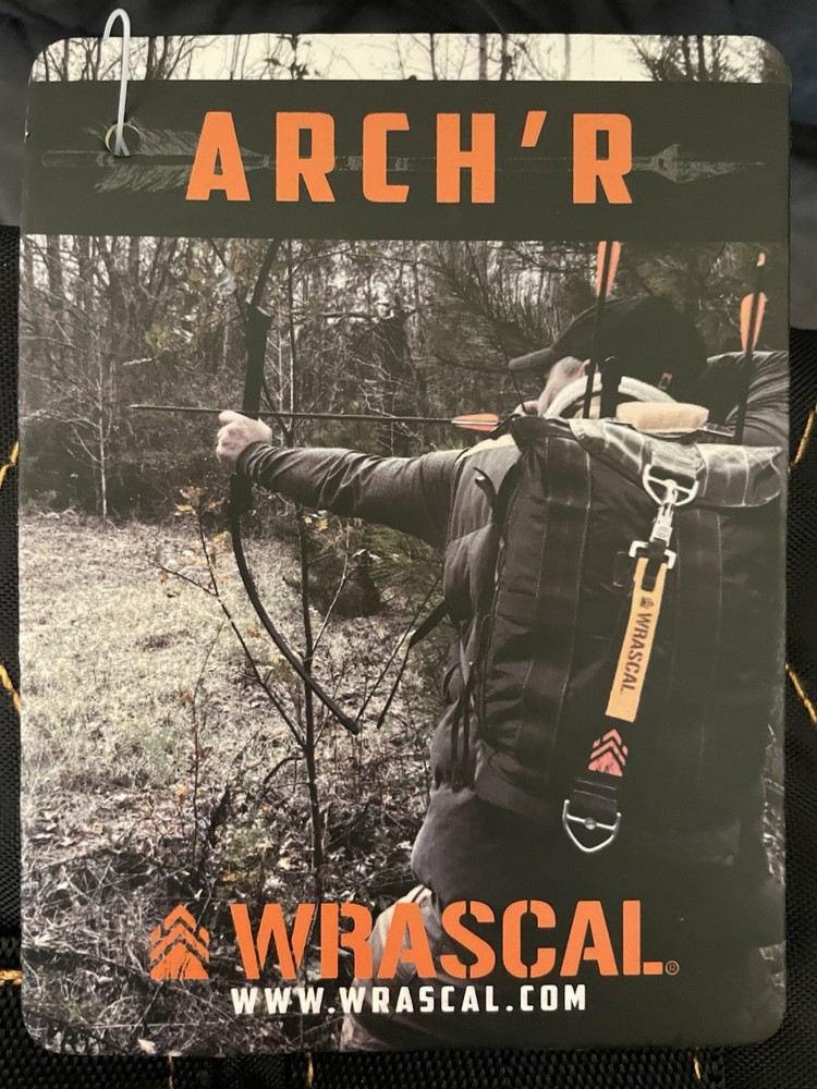 WRASCAL ARCH'R Tactical Backpack Camping Hunting Archery NWT