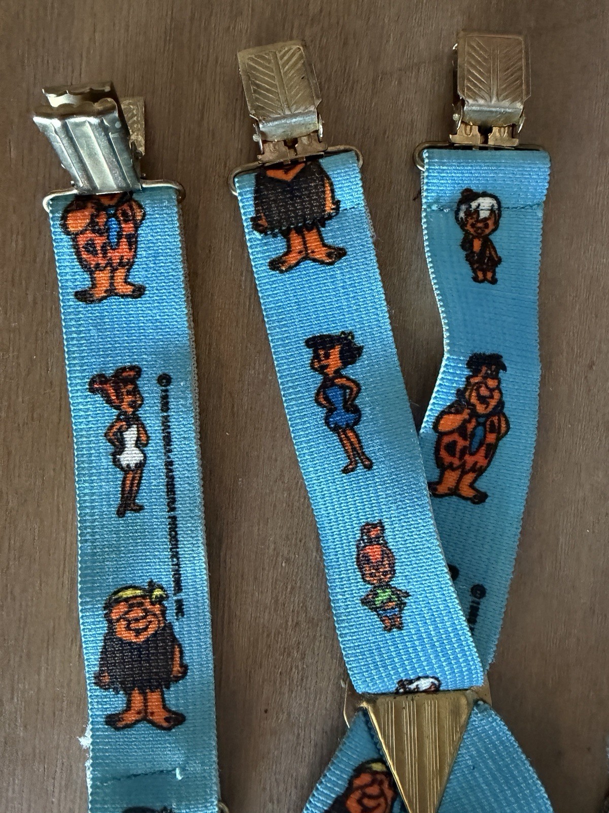 Child’s Suspenders - Vintage Flintstones Characters