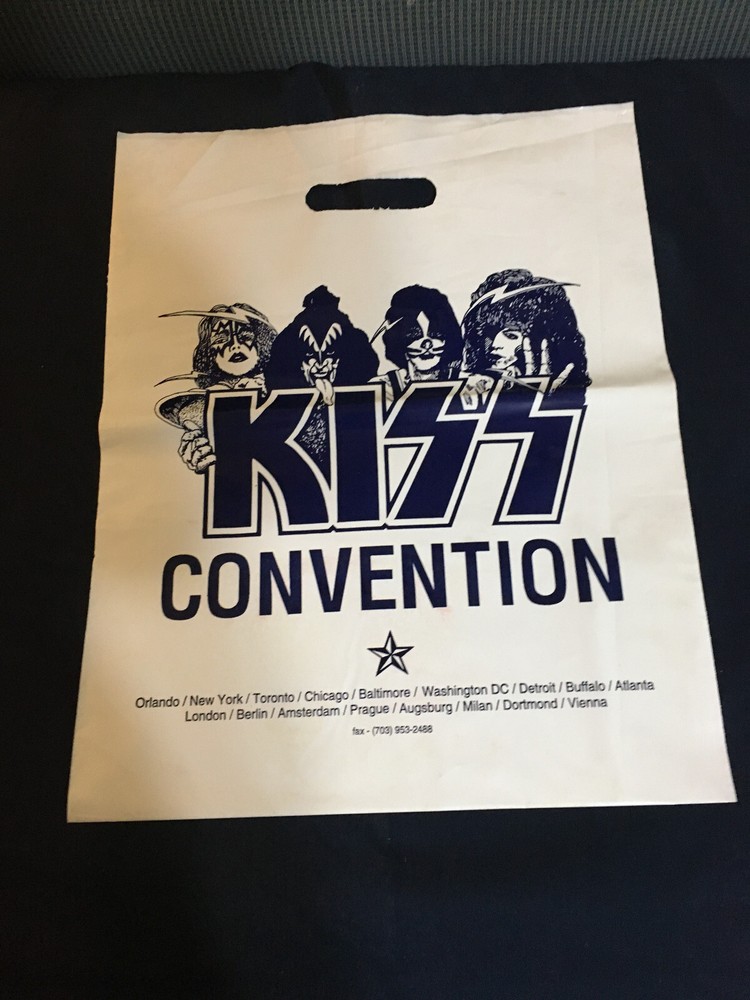 Kiss-Kiss Convention ** US  Plastic Carrier Bag  ***Mega-Rare***