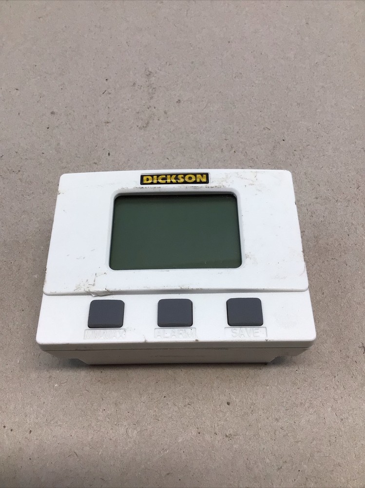 DICKSON LCD Display Temperature Data Logger UNTESTED