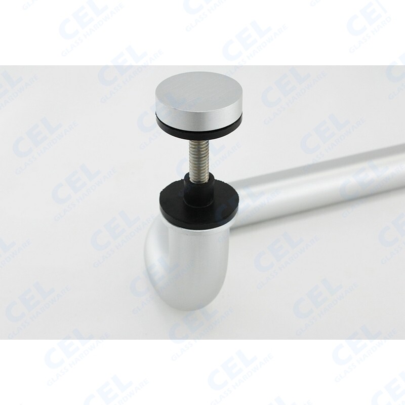 CEL 10" Solid Aluminum Straight Singled-Side Offset Pull Handles for Entry Door