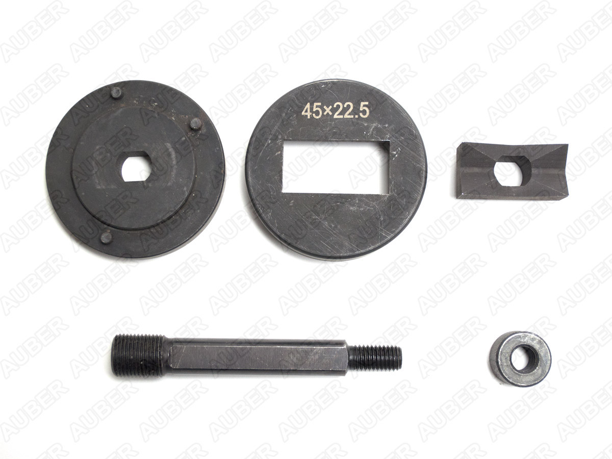 1/32 DIN 45x22.5mm Knockout Punch & Die Set, for Greenlee