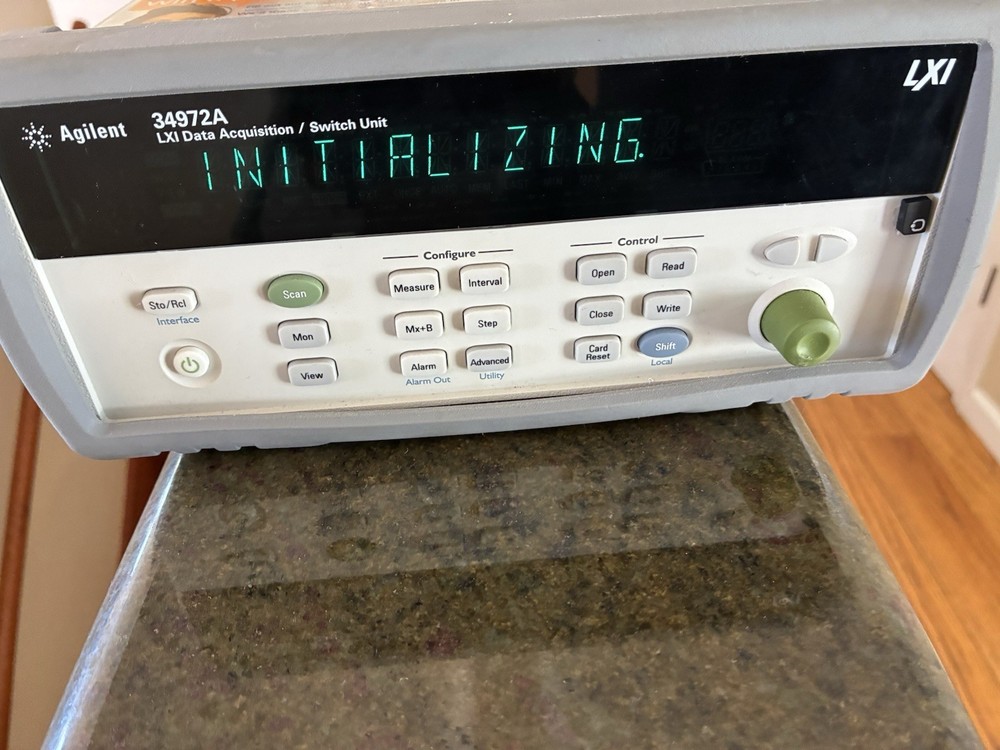 Agilent 34972A LXI Data Acquisition Switch Unit