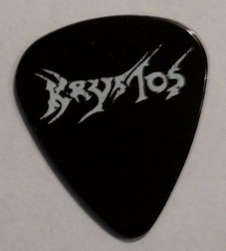 Black KRYSTOS Guitar Pick