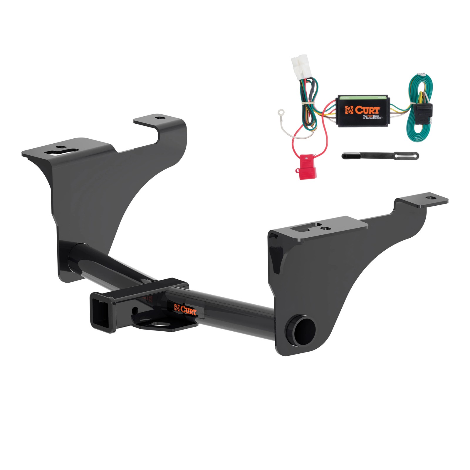 Curt Class 3 Trailer Hitch 2in Receiver & Wiring Harness Kit for 2020-25 Outback