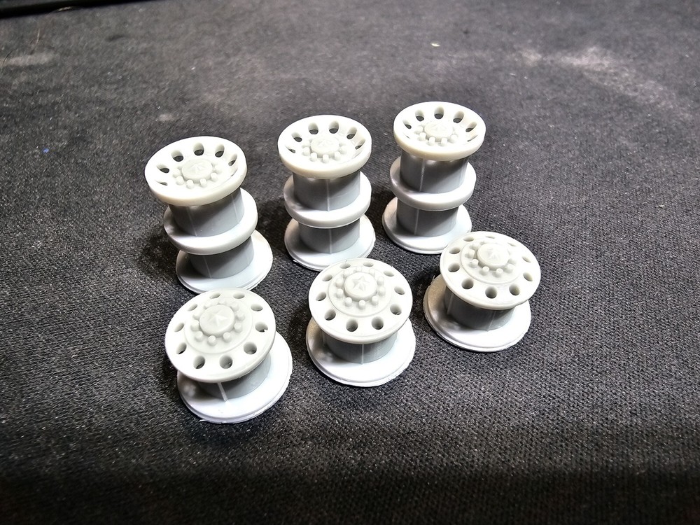 Stomper Dually Resin Printed Wheels