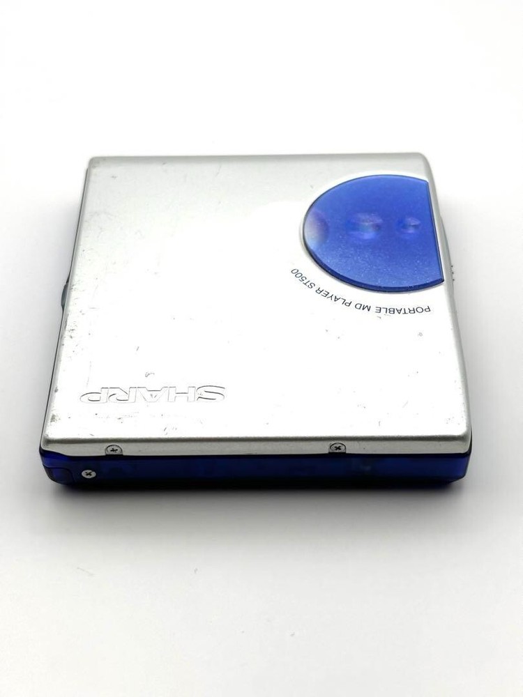 SHARP MD-ST500 Minidisc Player Blue Good