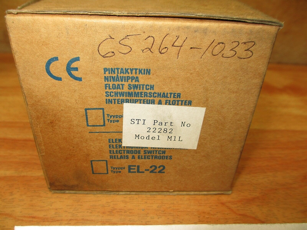 Kari M1L *NEW* Float Switch Liquid Level Indicator Sensor STI 22282