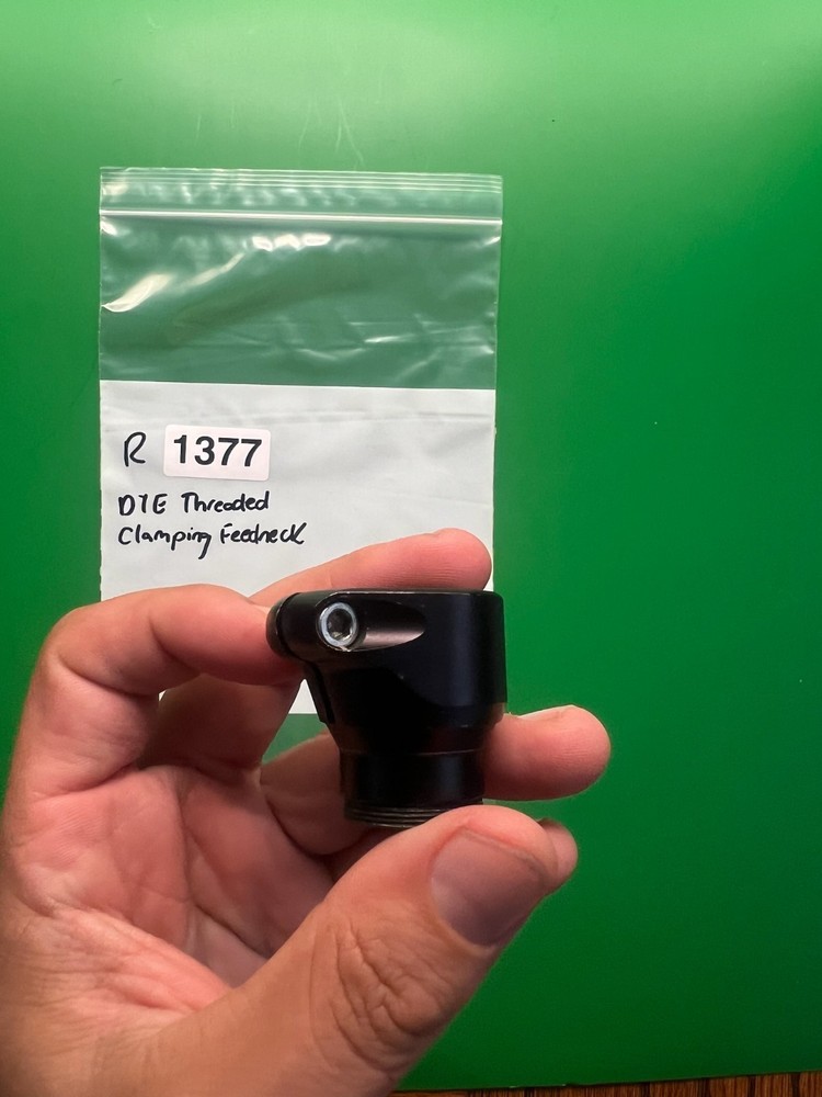 Dye Threaded Clamping Feedneck