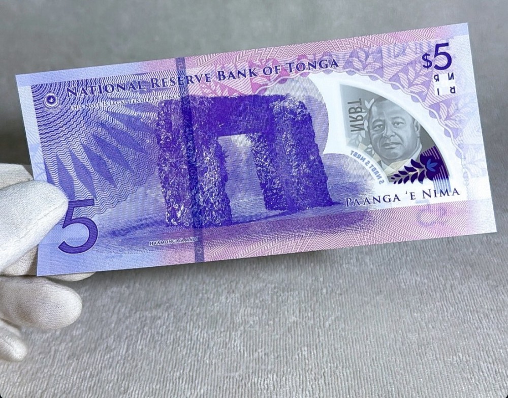 Tonga 5 Paanga 2023 UNC