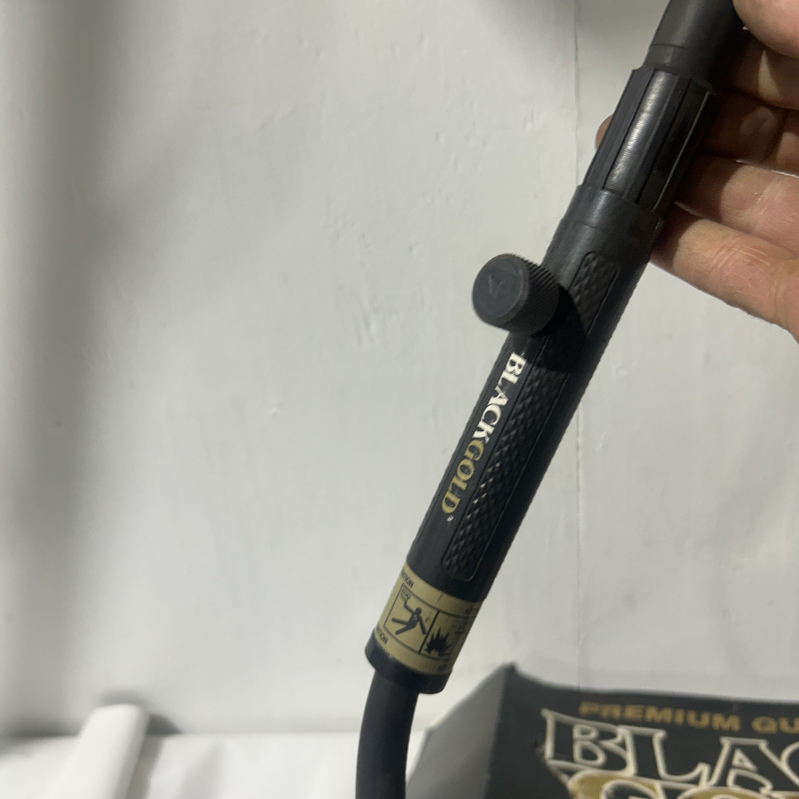 Black Gold Tig Torch Bgf-26v-25f. Welding Torch Flex Neck 200 Amp Arcair 25’