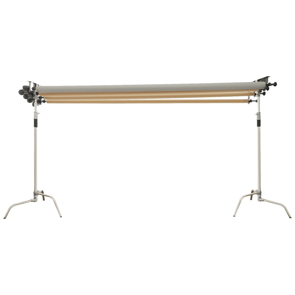 Photography Backdrop Support System Wall Mount Studio Background Stand 4 Roller
