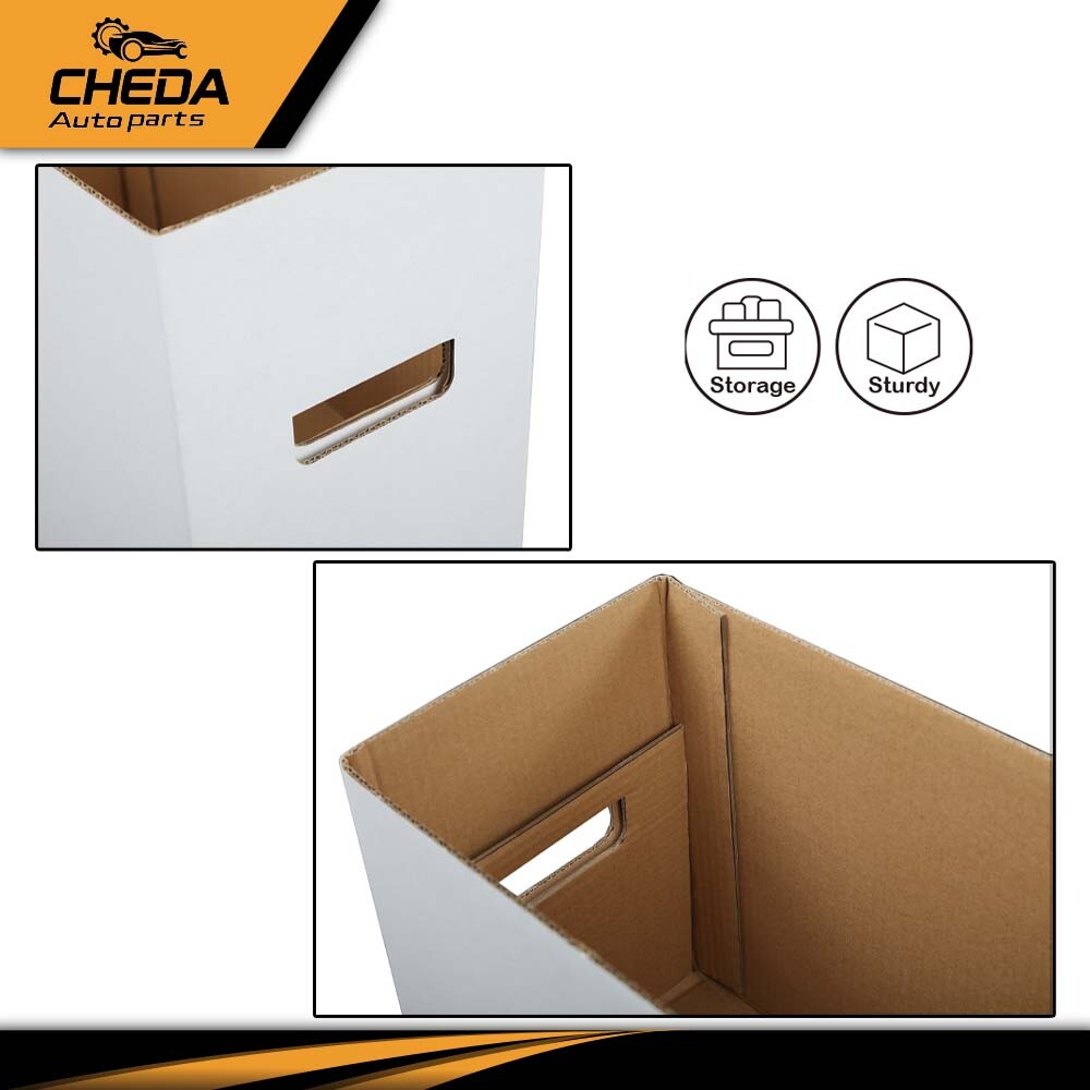 10Pcs Durable Comic Books Storage Boxes Short Holds 150-175 Stackable Archive