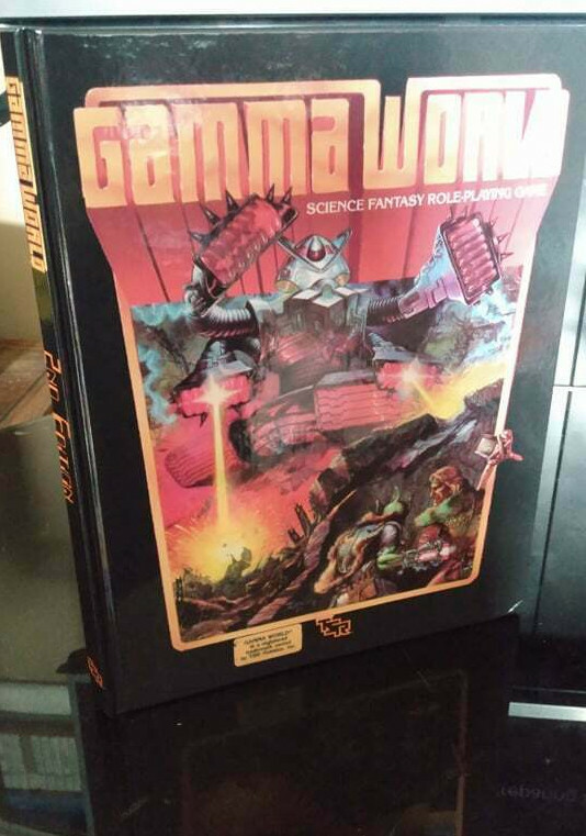 TSR's Gamma World 2nd Edition Rules Book