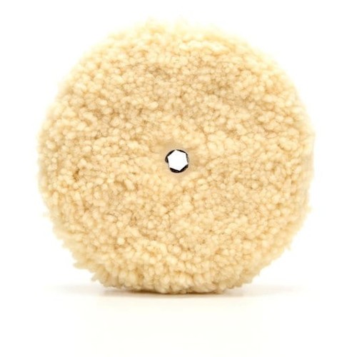 3M 05753 Perfect-It Double-Sided Compound Pad, 9 Inch Wool, Quick Connect
