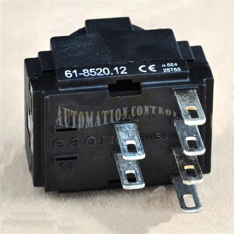 1PCS NEW FOR EAO Button 61-8520.12 Contacts Switch 2NO