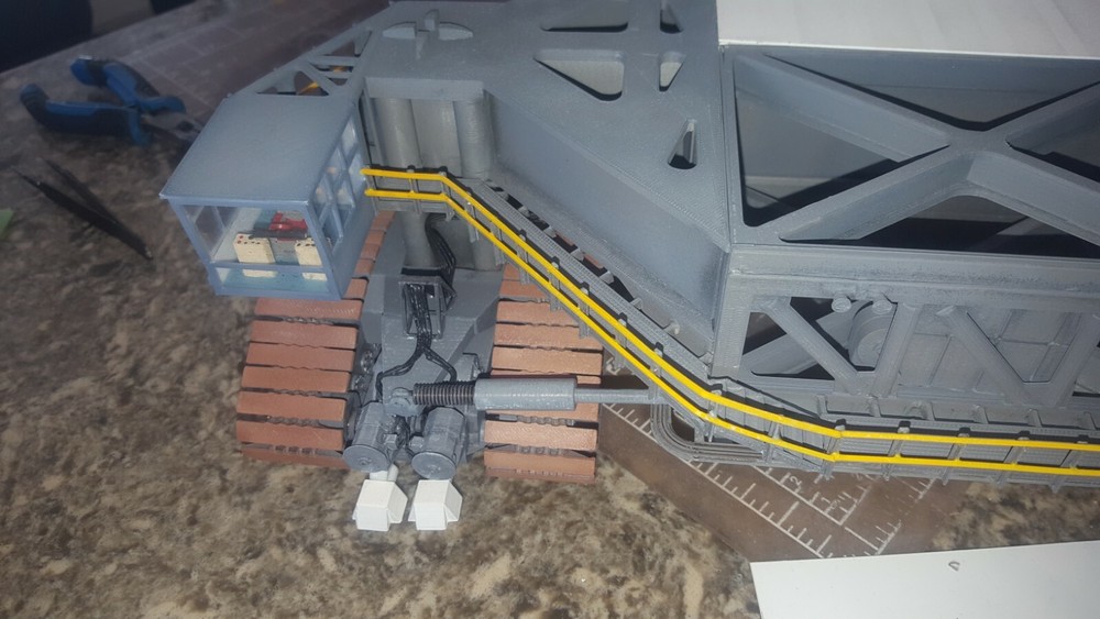 3d printed NASA Crawler Transporter 1:48