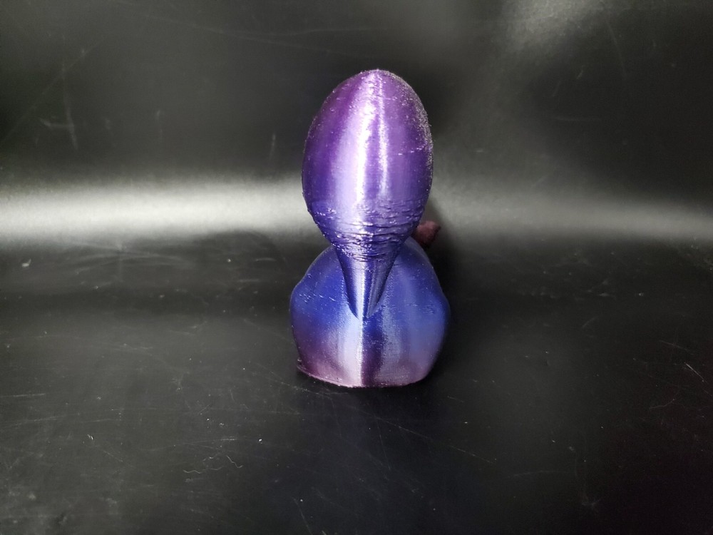 3D Printer Cheshire Cat Purple 5" X 4" B71