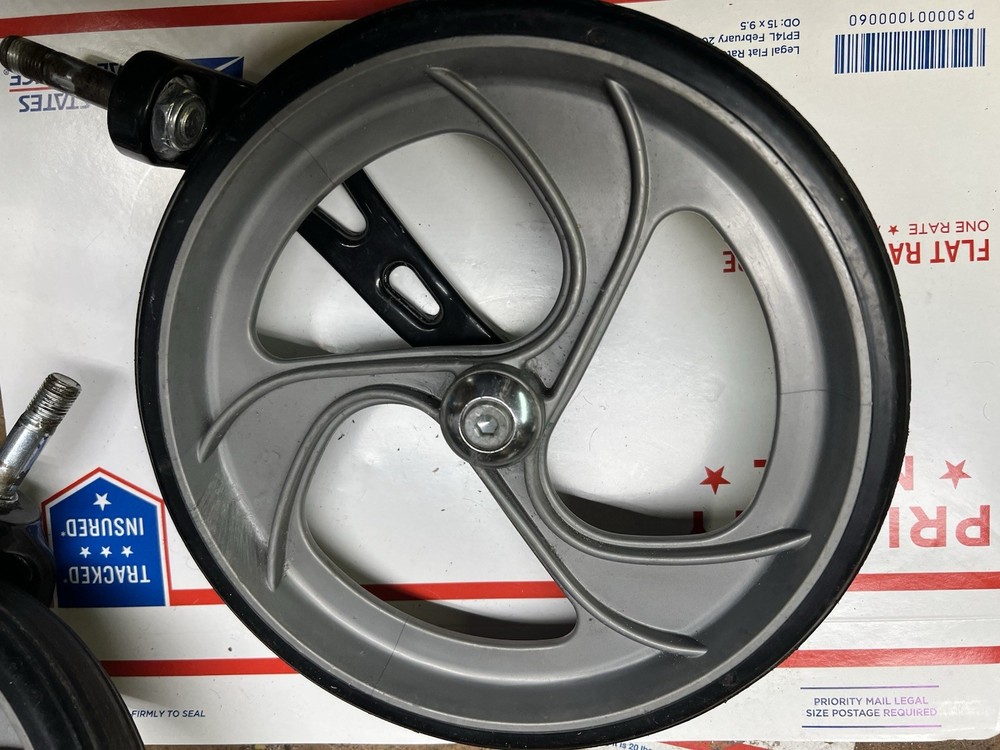 Drive Nitro F22 Walker Rollator 10” Left Front Wheel & Assembly Easy Replace