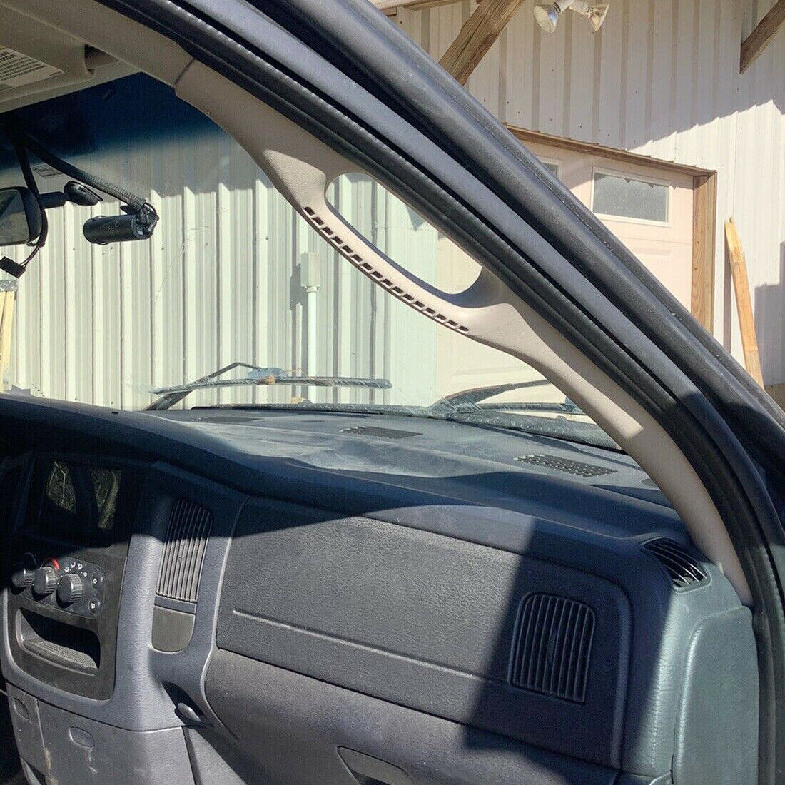 Front Right Side inside Grab Handle A Pillar Trim For 2002- 09 10 Ram 1500 2500