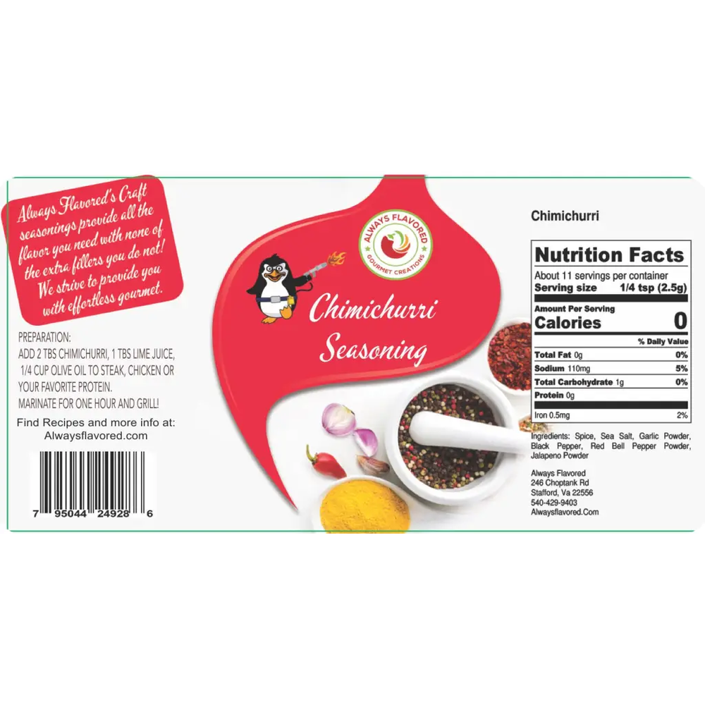 Chimichurri Seasoning