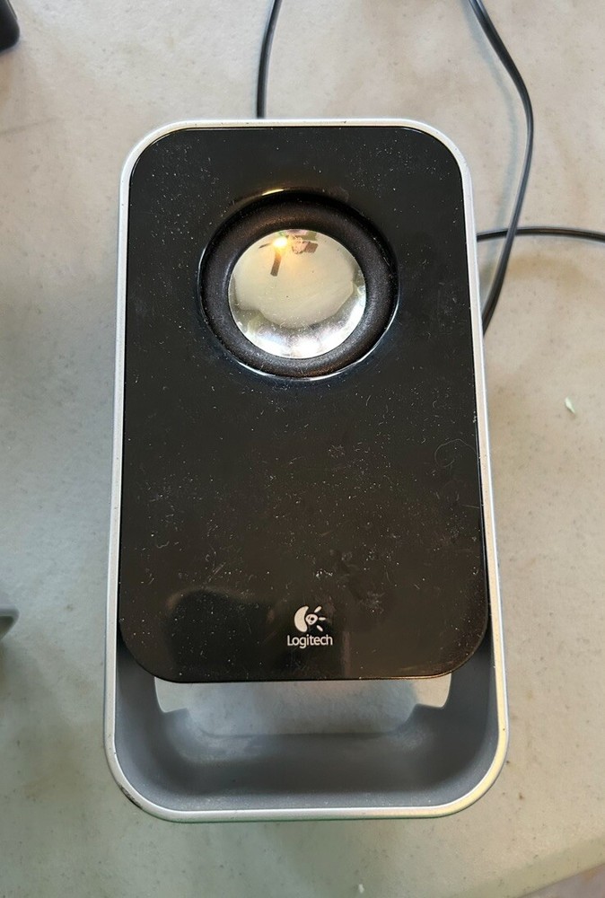 Logitech LS11 2.0 Stereo Speaker System- Portable Computer Speakers- Tested