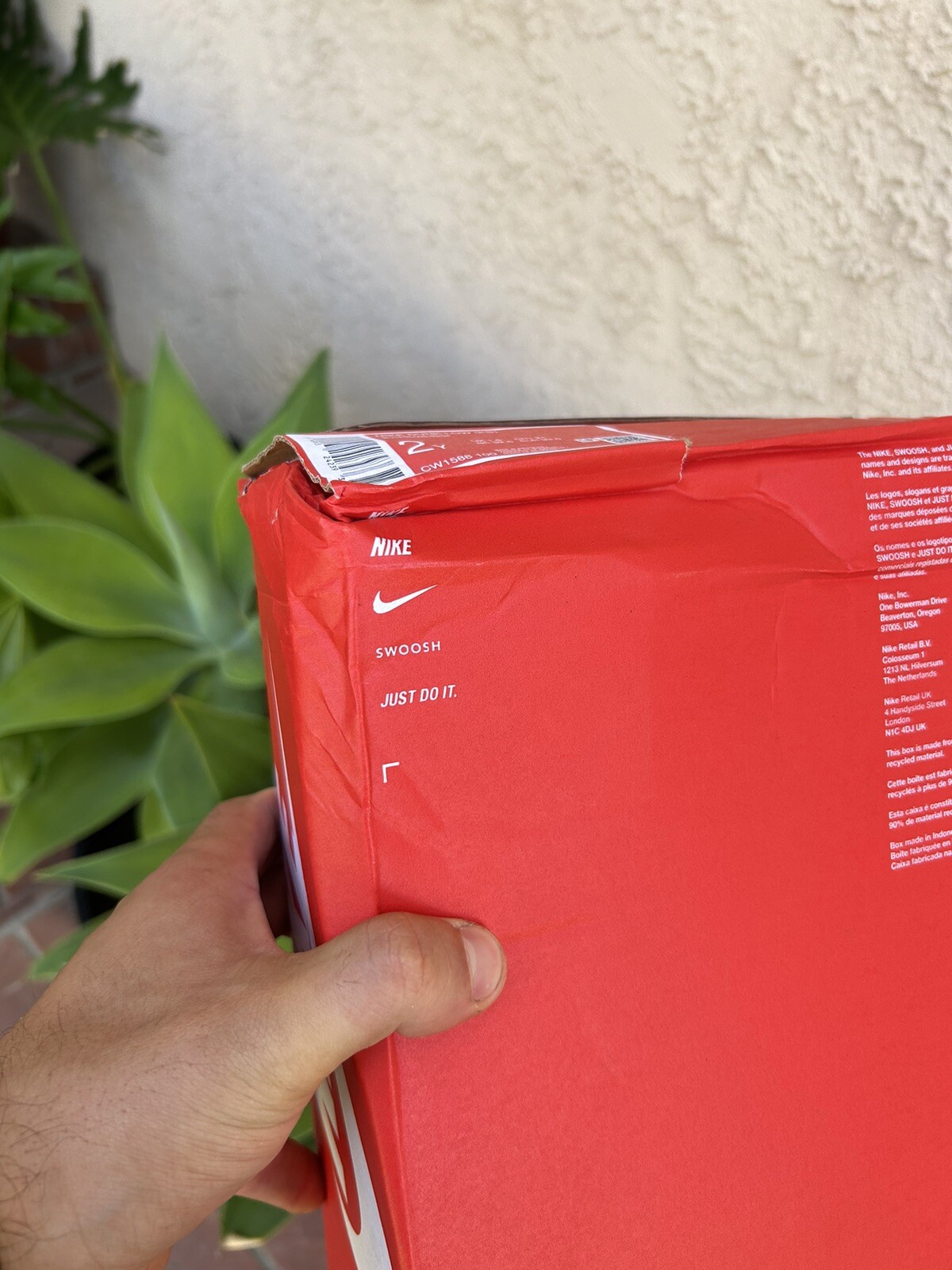 Nike Dunk Low Retro White Black Panda 2021 (PS) CW1588-100 New US Preschool Size