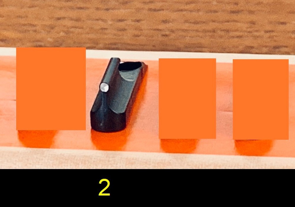 Knight Inline Muzzleloader Front Sight Insert - Listing is for ONE (Your Choice)