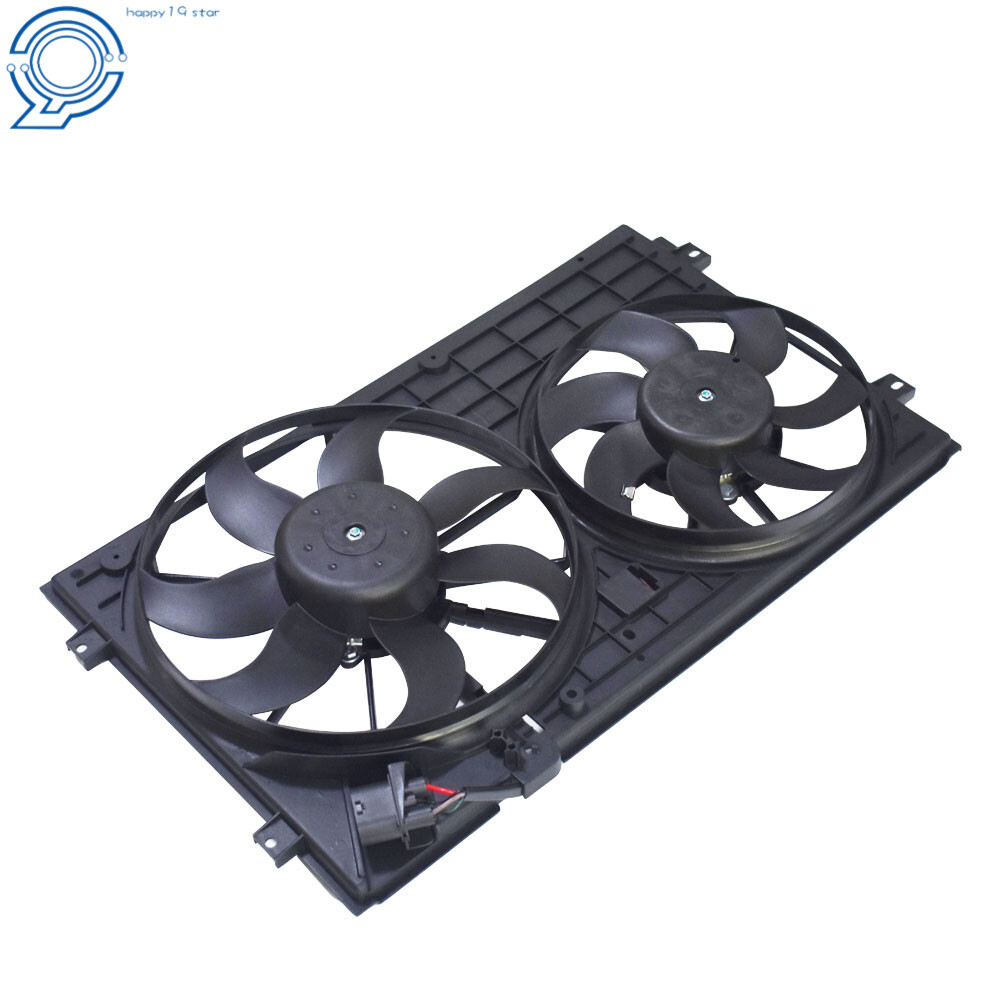 Radiator Cooling Fan Assembly for Volkswagen Golf Jetta Rabbit Beetle 2.0L 2.5L