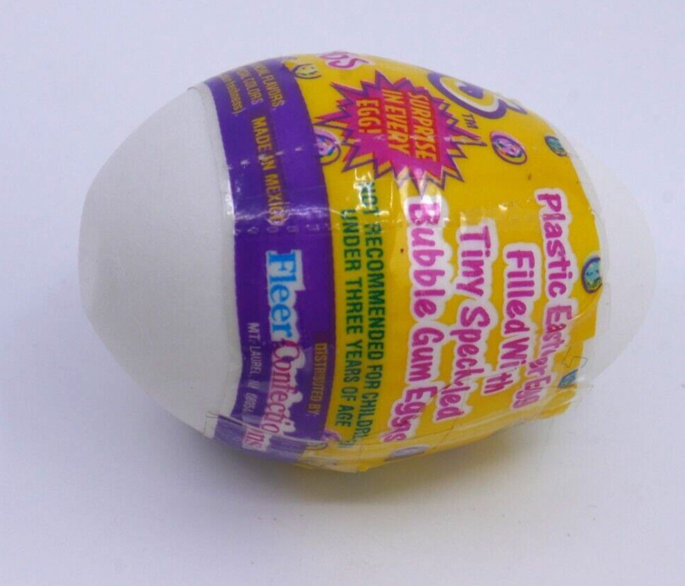 EGGROOS Bubble Gum easter egg EMPTY FLEER Confections candy