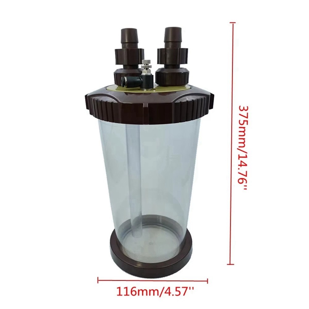 Clear CO2 Atomizer External Turbo Super Diffuser Atomizer Fish Tank6044
