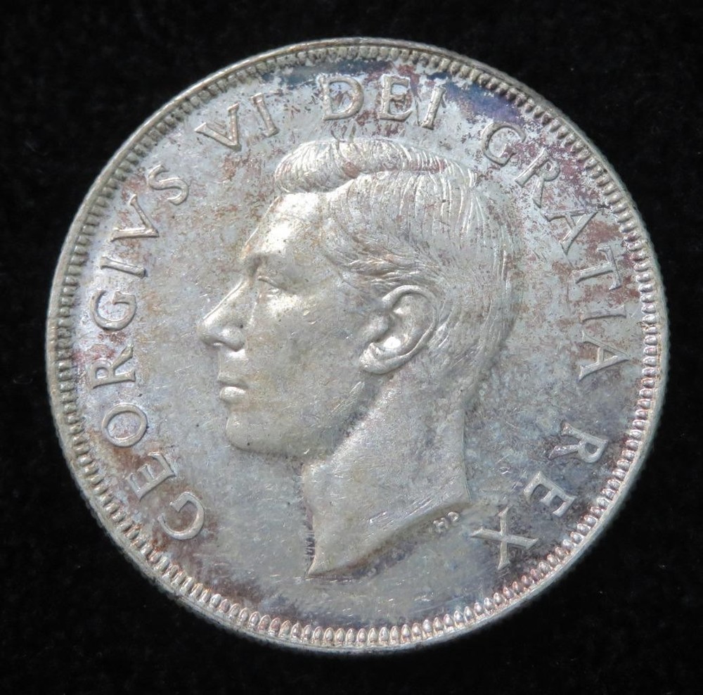 1950 Canada Silver Dollar *George VI* A969