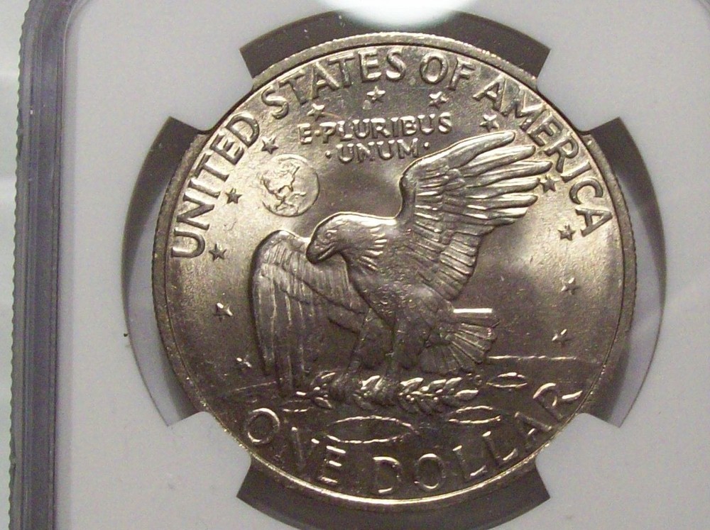 1971-D Friendly Eagle Eisenhower Dollar-NGC MS 65 #2
