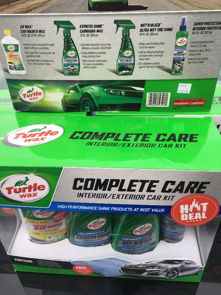 5x Turtle Wax 5-Piece Complete Care Kit