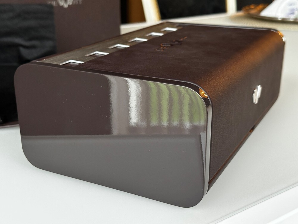 DeWitt Brown Leather & Wood, Watch Box