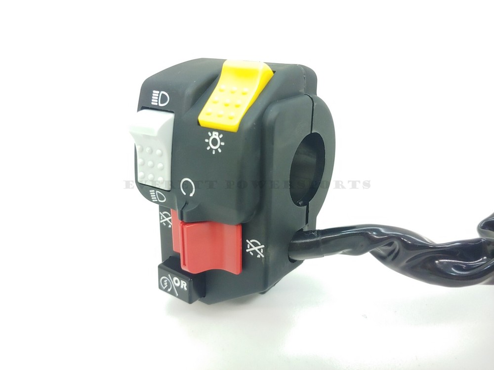 Left Switch Assembly 15-21 TRX 500 520 Rubicon Manual Shift Start Stop Kill#D246