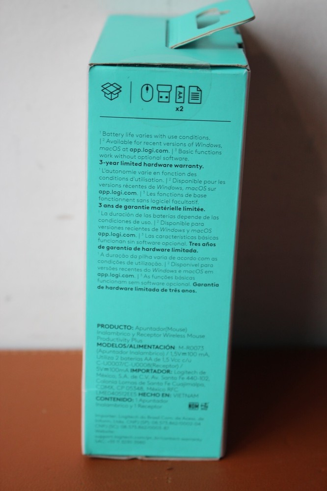 Logitech Productivity Plus Mouse 910-005745