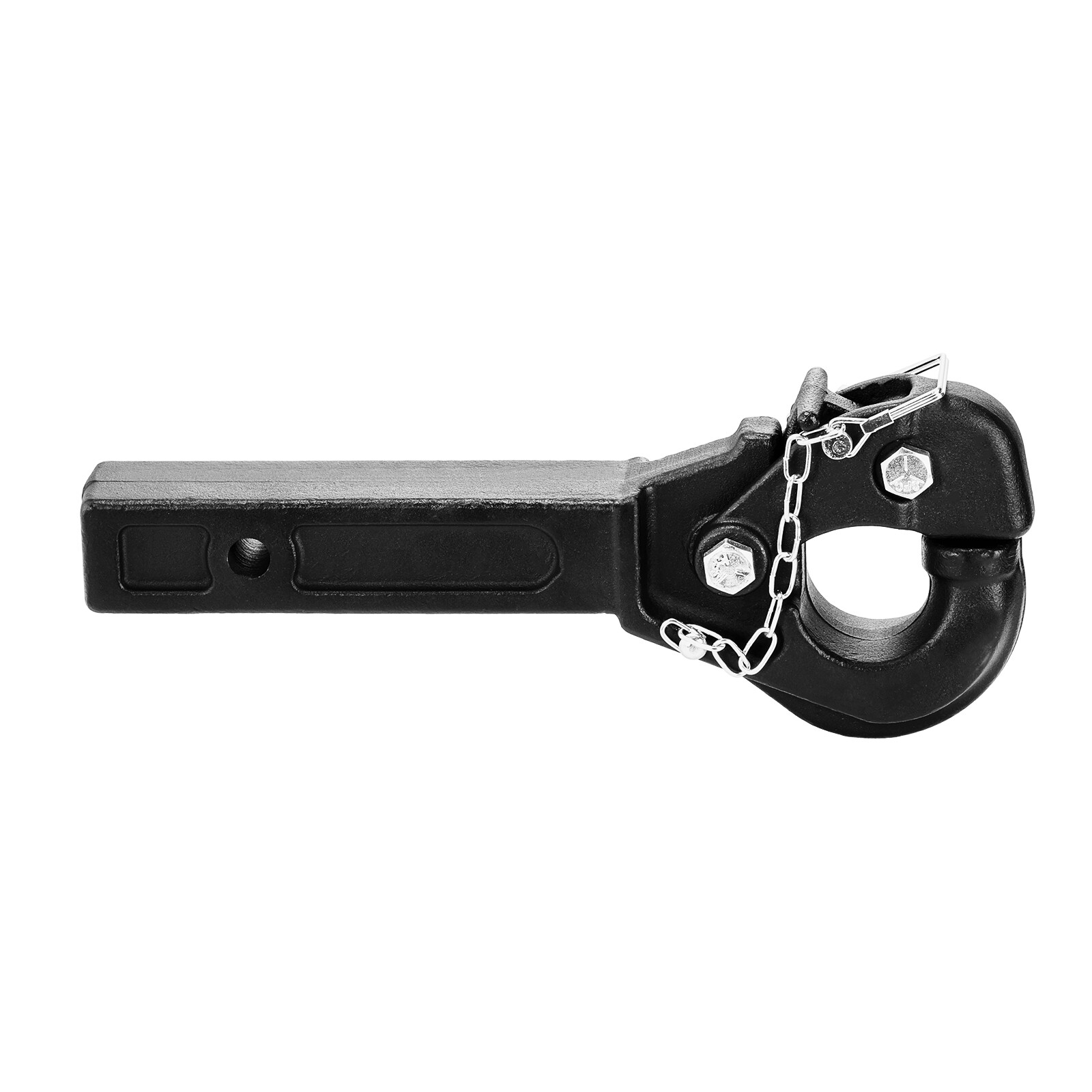 Pintle Hitch 2 inches Receiver Hook for 2.5 to 3 inches Lunette Ring 20000 lbs