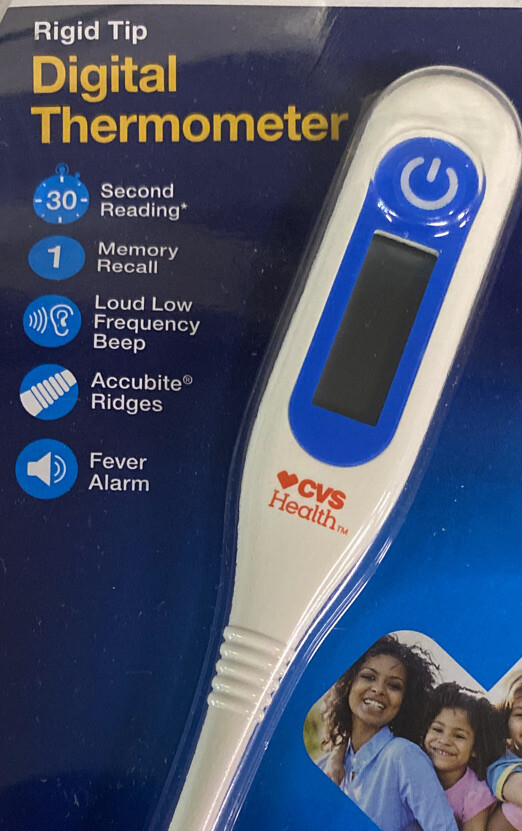 2-New!! CVS Digital Thermometer 30 second Reading Free Shipping