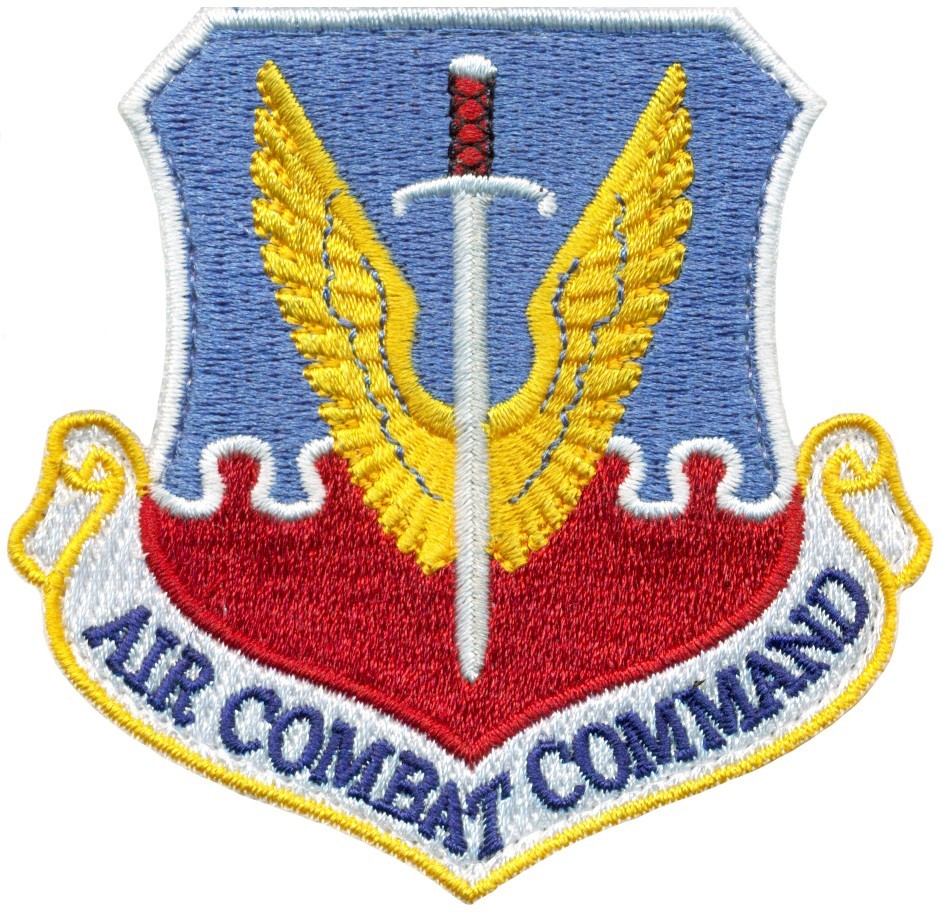 USAF AIR COMBAT COMMAND PATCH
