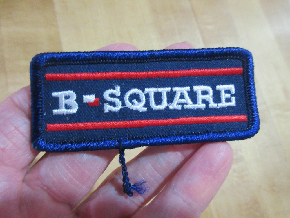 Unused Patch.  B-Square. Red White and Blue   (w18)