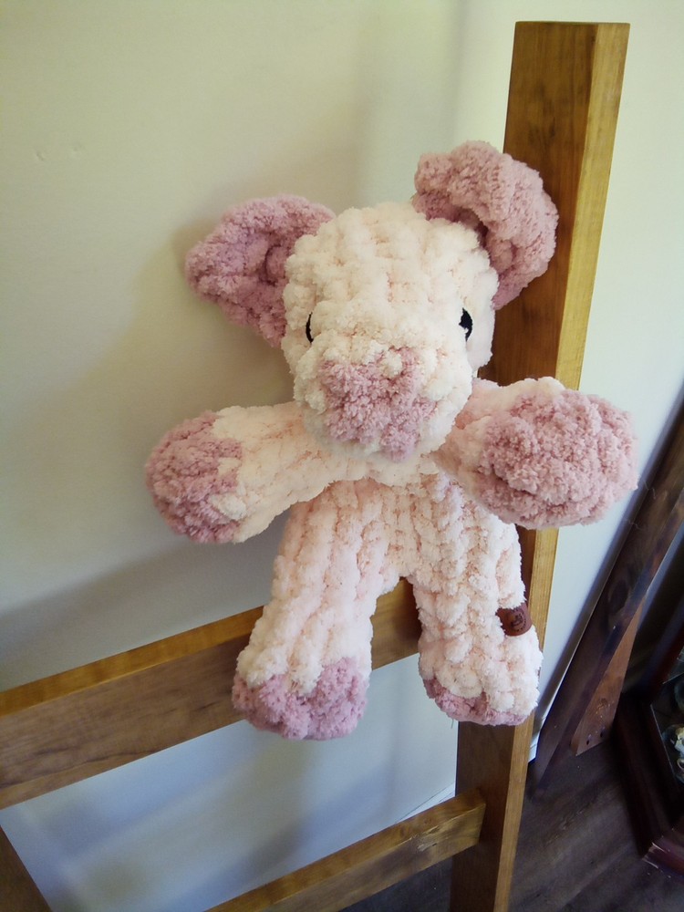 Pig Handknit Snuggler