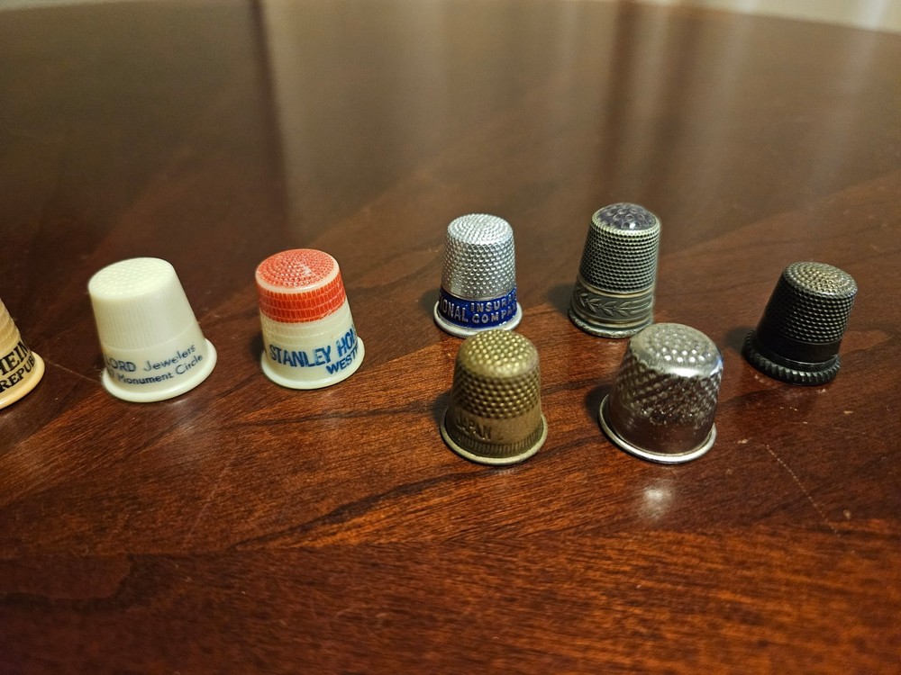 Vintage Thimble Lot