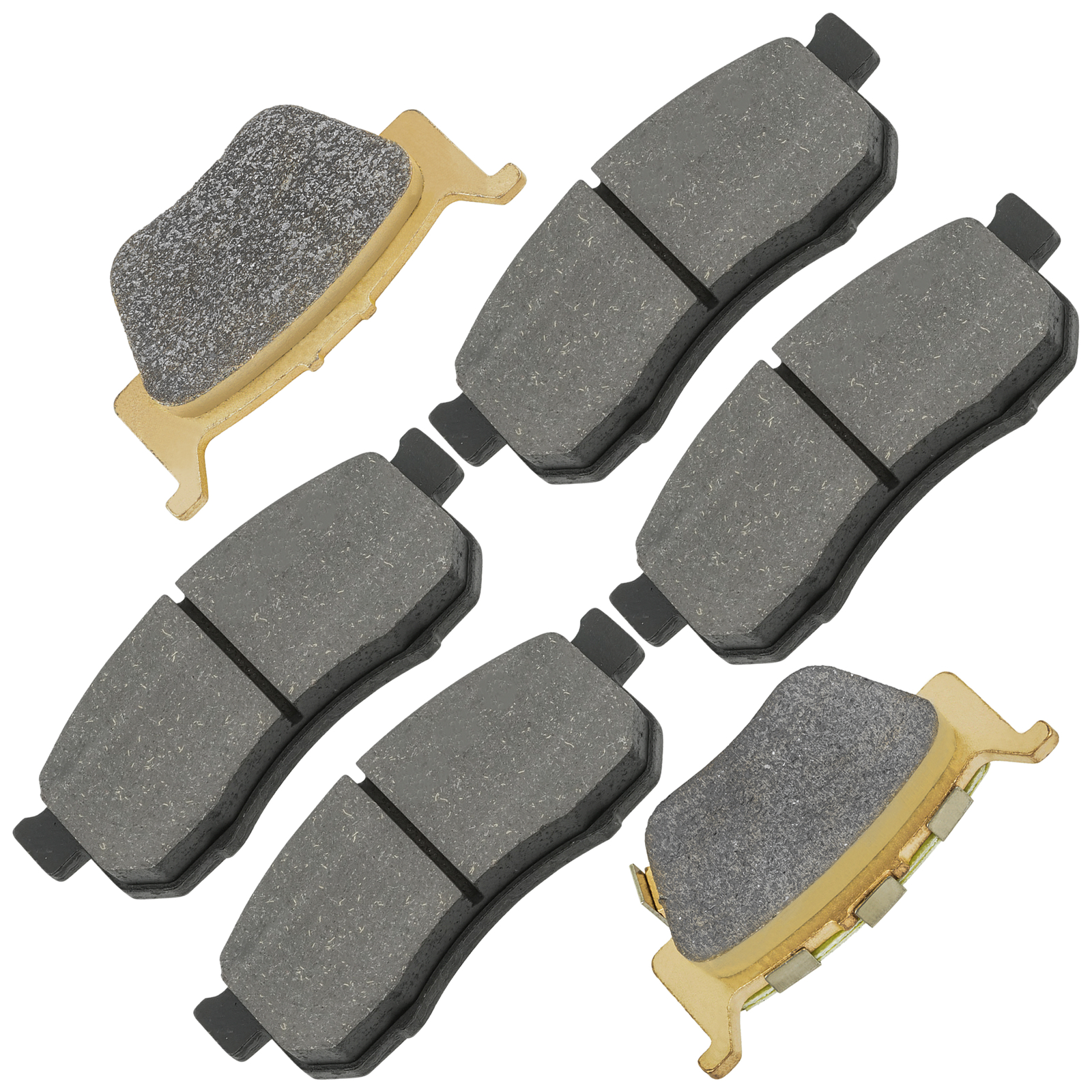 Front And Rear Brake Pads For Honda Pioneer 500 520 700 SXS700 700-4 2014-2024