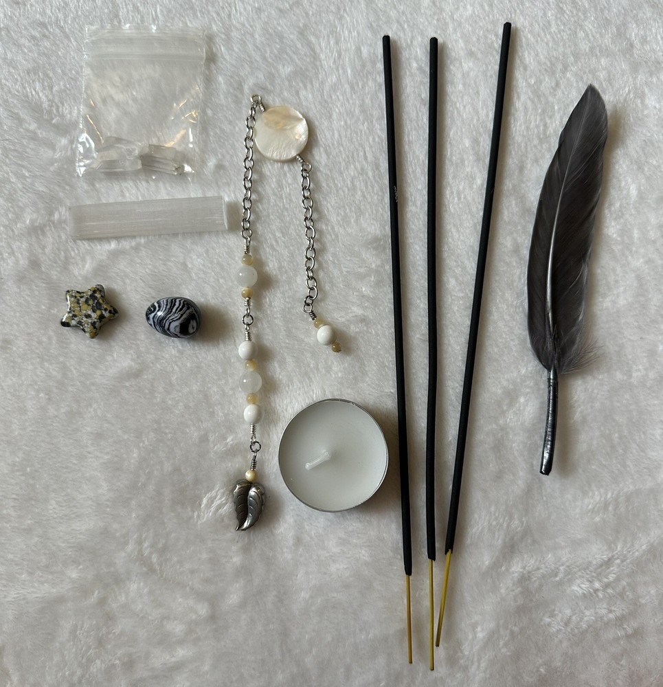 Tarot Card Deck Gift Set Pendulum Alter Box