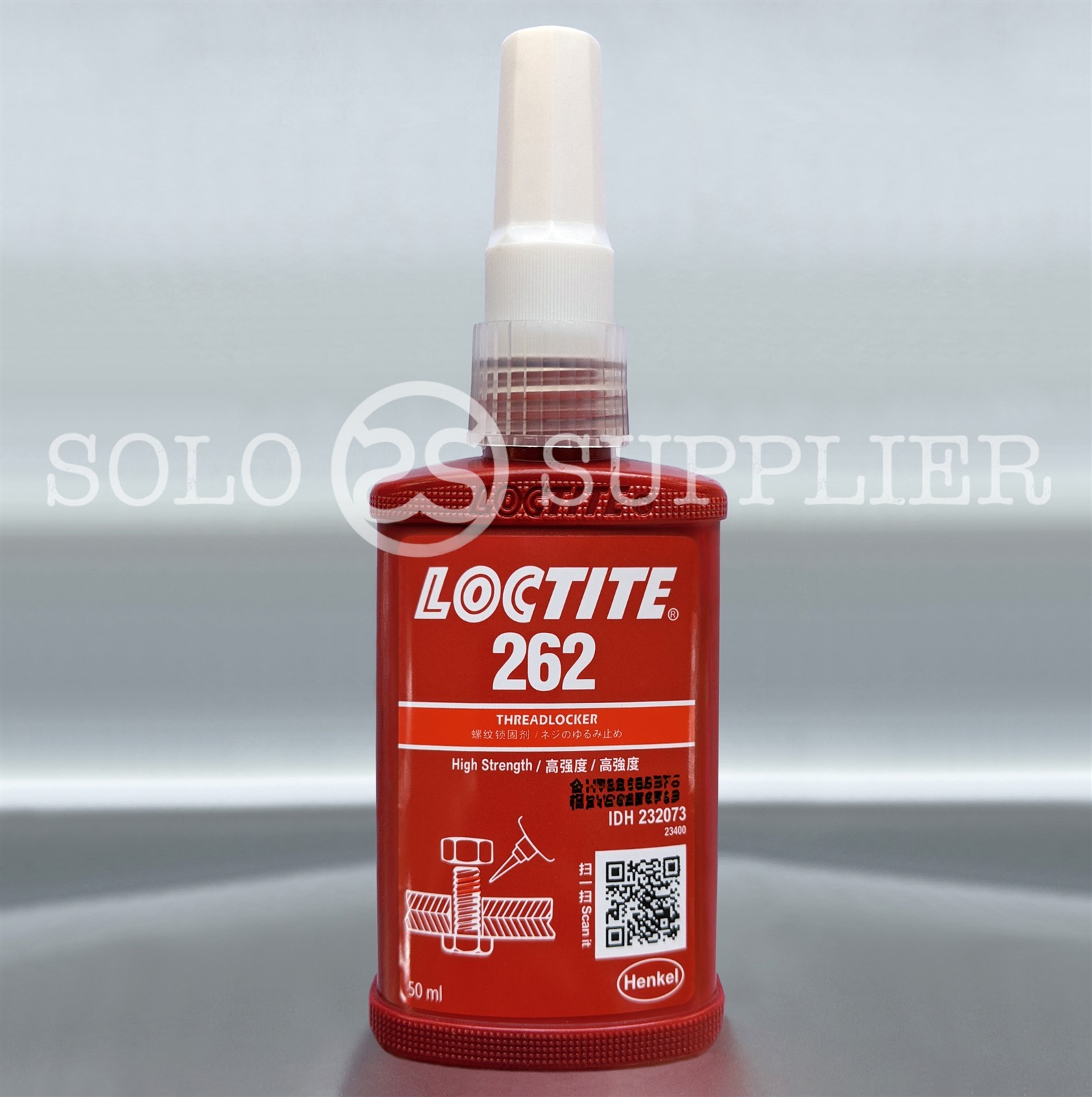 Loctite 262 Red High Strength Threadlocker 50ml