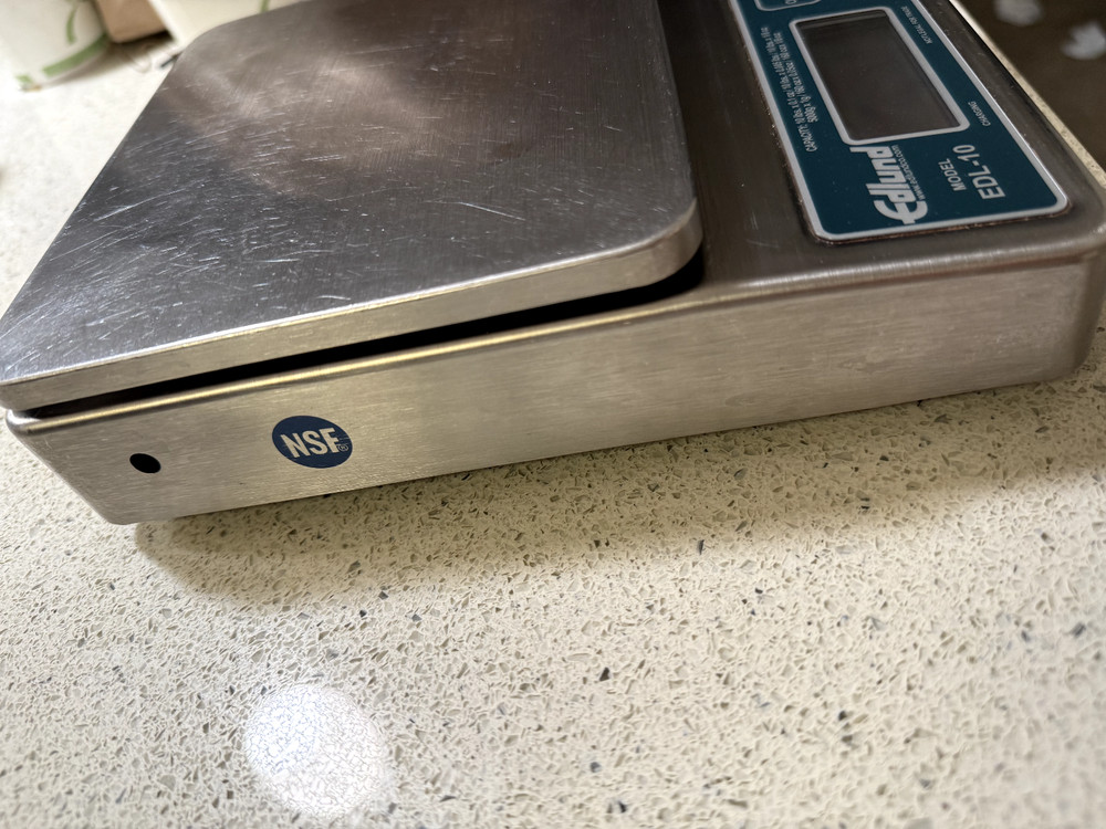 Edlund EDL-10 Multi-Function Top Loading Counter Model Digital Portion Scale